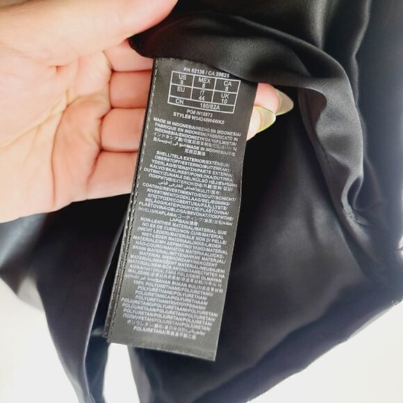 Guess Pleather NWOT rocker biker bad b*tch pencil skirt - Picture 10 of 11